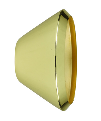 Cal Lighting - HT-222-SHADE-PB - One Light Track Fixture - Polished Brass