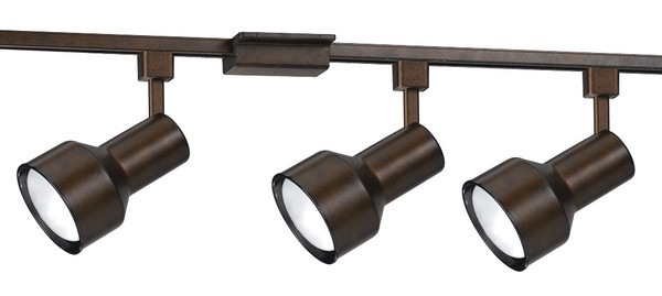 Cal Lighting - HT-2543FC-RU - Track Fixture - Track Lighting Kit - Rust