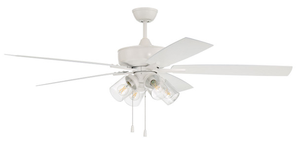 Craftmade - OS104W5 - 60 Outdoor Ceiling Fan - Outdoor Super Pro 104 - White