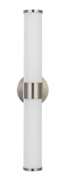 Cal Lighting - LA-8606-2 - LED Vanity - Brentwood - Brushed Steel