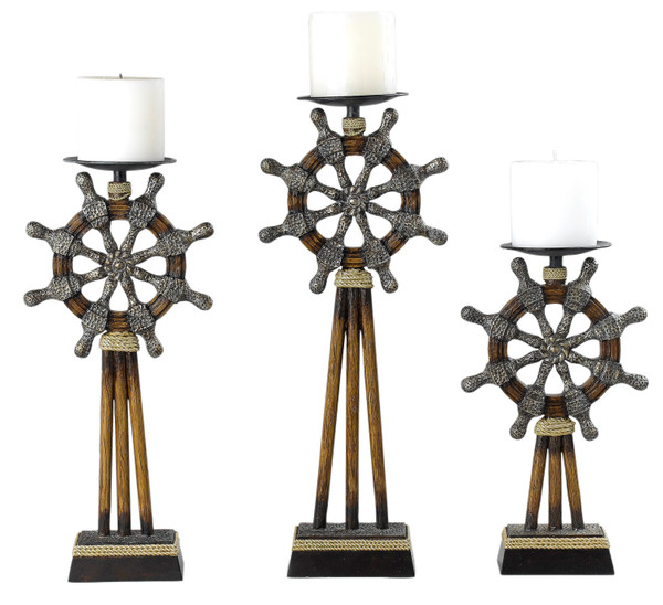 Cal Lighting - TA-941/3C - Candle Holder - El Capitan - Bistre