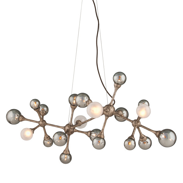 Corbett Lighting - 206-520-SGL - LED Light Linear - Element - Stria Gold Leaf