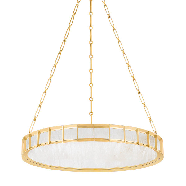Corbett Lighting - 346-30-VB - LED Chandelier - Leda - Vintage Brass