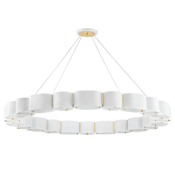 Corbett Lighting - 393-50-SWH/VB - 22 Light Chandelier - Opal - Soft White