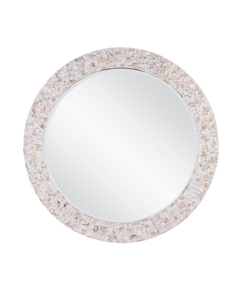 Currey and Company - 1000-0154 - Mirror - Uma - Natural/White