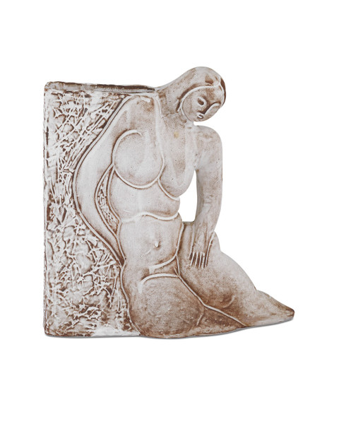 Currey and Company - 1200-0926 - Vase - Paramour Vase - Pale Brown