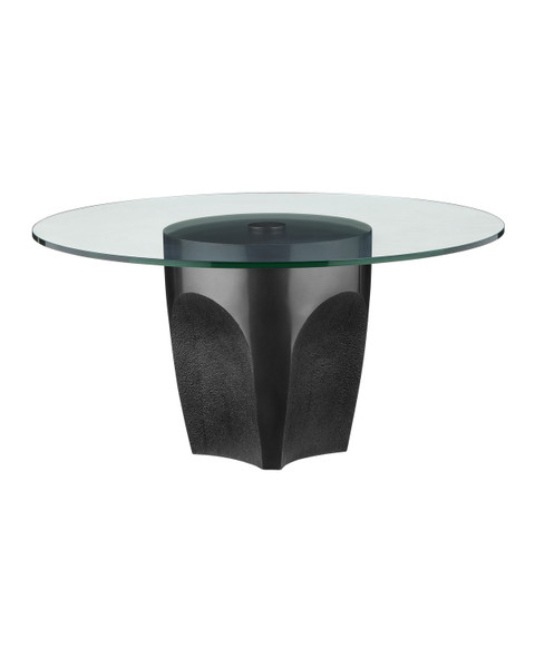 Currey and Company - 4000-0218 - Cocktail Table - Lemy - Black/Clear