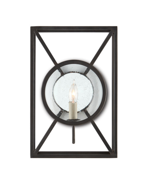 Currey and Company - 5119 - One Light Wall Sconce - Beckmore - Old Iron