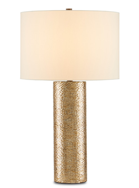 Currey and Company - 6000-0756 - One Light Table Lamp - Glimmer Collection - Gold