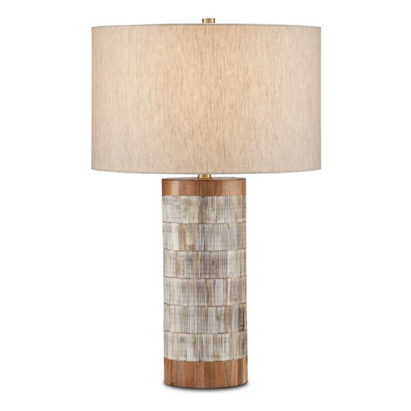 Currey and Company - 6000-0823 - One Light Table Lamp - Hyson - Natural/Beige