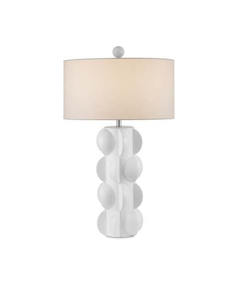 Currey and Company - 6000-0962 - One Light Table Lamp - Salizzole - White