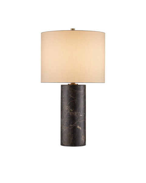 Currey and Company - 6000-0974 - One Light Table Lamp - Vespera - Coffee Brown/Antique Brass
