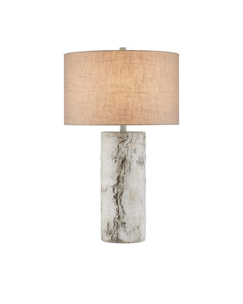 Currey and Company - 6000-0979 - One Light Table Lamp - Faux Birch - Birch White/Gray