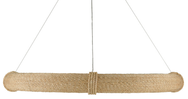 Currey and Company - 9000-0805 - 12 Light Chandelier - Portmeirion - Natural/Satin Black