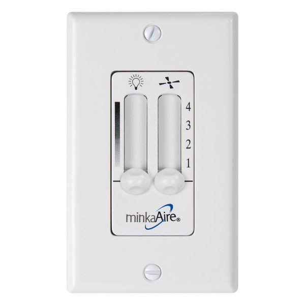 Minka Aire - WC106L - Wall Control - Aluma - White