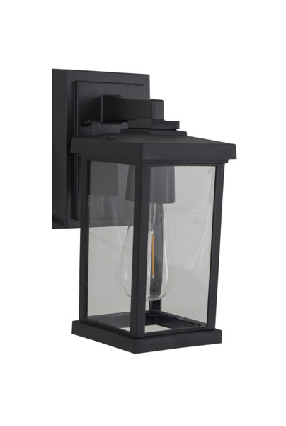 Craftmade - ZA2404-TB-C - One Light Outdoor Lantern - Resilience Lanterns - Textured Black