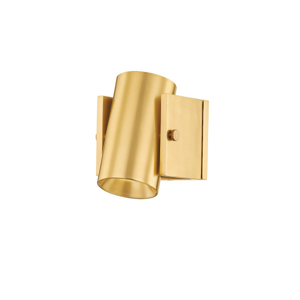 Hudson Valley - 2306-AGB - One Light Wall Sconce - Nowra - Aged Brass