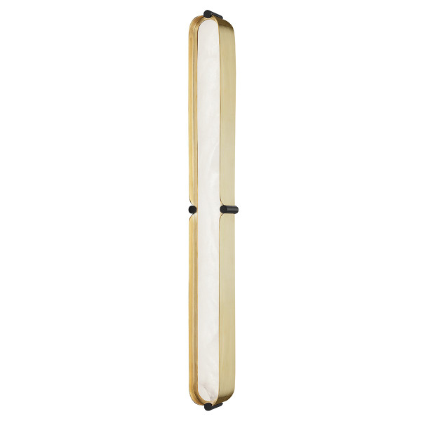 Hudson Valley - 2930-AGB/BK - LED Bath Bracket - Tribeca - Aged Brass