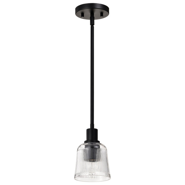 Nuvo Lighting - 60-8605 - One Light Mini Pendant - Grayson - Matte Black