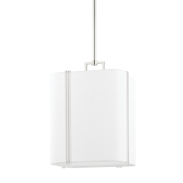 Hudson Valley - 5413-PN - One Light Pendant - Downing - Polished Nickel