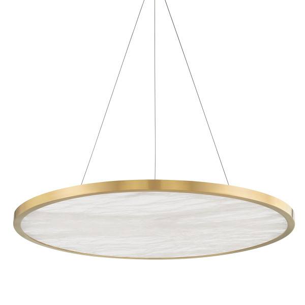 Hudson Valley - 6336-AGB - LED Chandelier - Eastport - Aged Brass