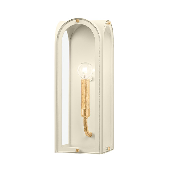 Hudson Valley - 6606-VGL/SSD - One Light Wall Sconce - Lincroft - Vintage Gold Leaf