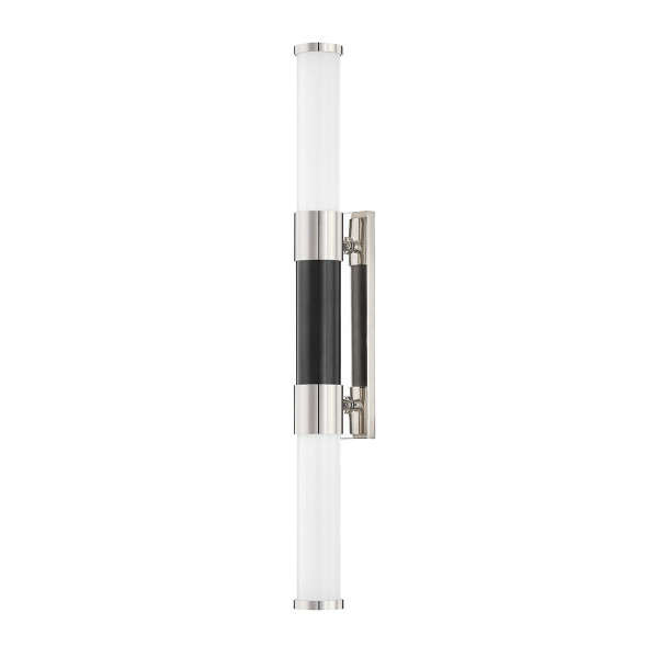 Hudson Valley - 7004-PN/BK - LED Wall Sconce - Huntington - Polished Nickel