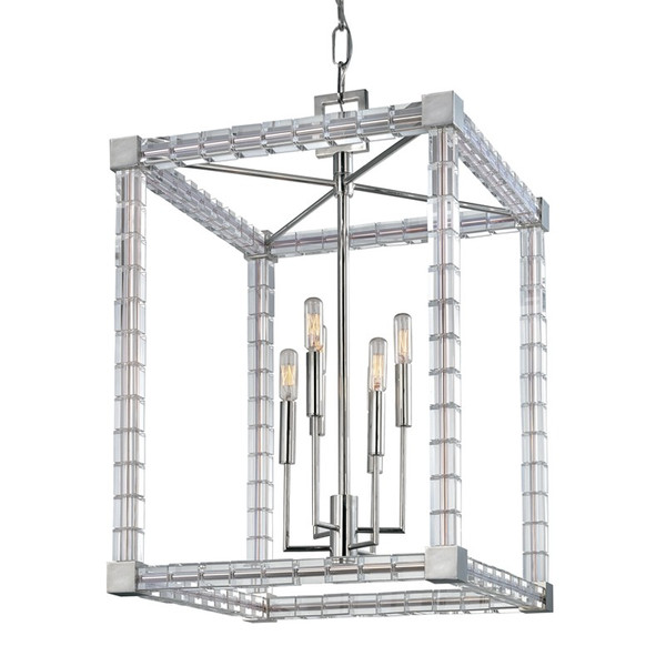 Hudson Valley - 7118-PN - Six Light Lantern - Alpine - Polished Nickel
