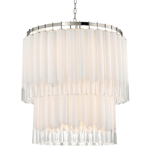Hudson Valley - 8932-PN - 13 Light Chandelier - Tyrell - Polished Nickel