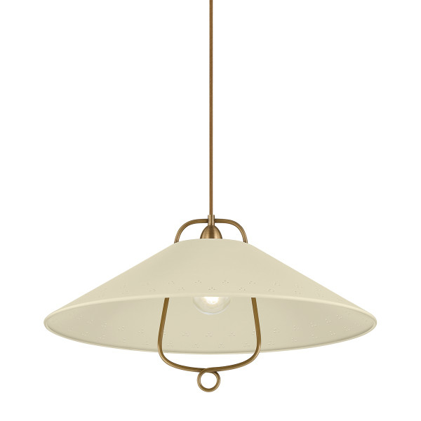 Hudson Valley - CB8624-HB/SSD - One Light Pendant - Pawley - Historic Bronze