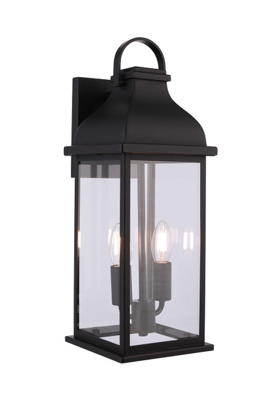 Craftmade - ZA7214-MN - Two Light Outdoor Wall Lantern - Bent Tree - Midnight