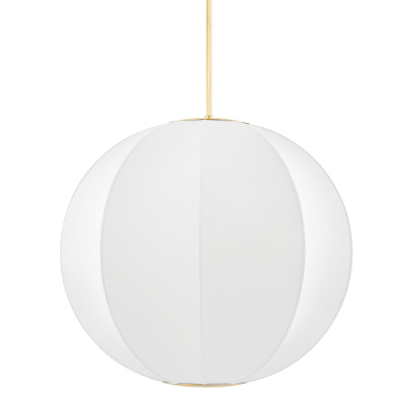 Hudson Valley - KBS1744701L-AGB - Two Light Pendant - Jupiter - Aged Brass