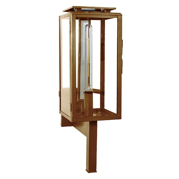 Northeast Lantern - 11647-AB-MED-CLR-PM - One Light Wall Sconce - Downtown - Antique Brass