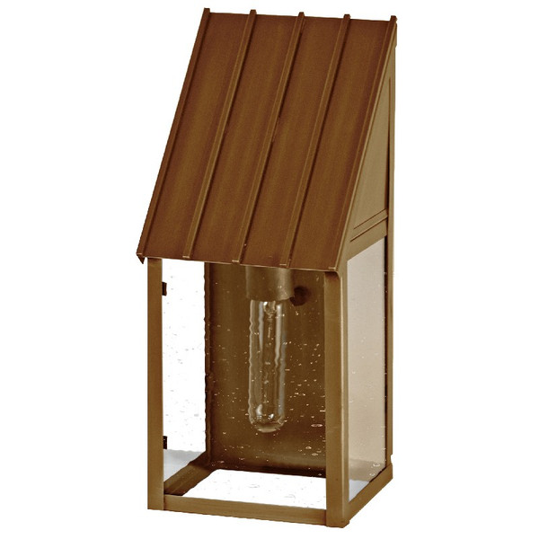 Northeast Lantern - 11921-AB-MED-CSG - One Light Wall Sconce - Winnicutt - Antique Brass