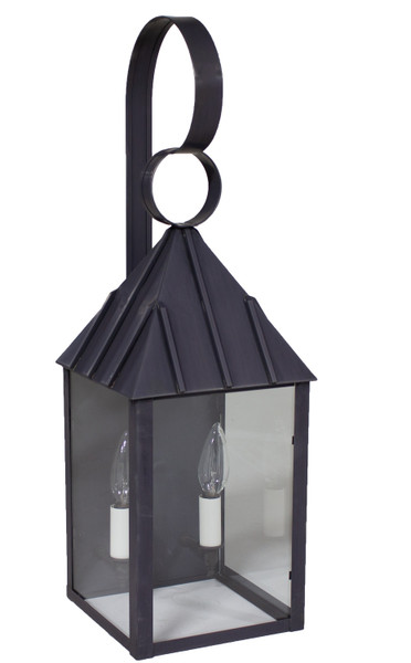 Northeast Lantern - 11941-DB-LT2-CLR - Two Light Wall Sconce - Winnicutt - Dark Brass