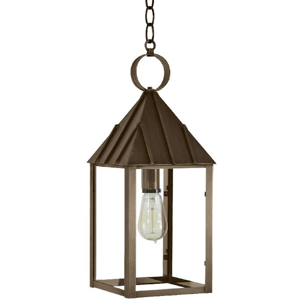Northeast Lantern - 11942-DAB-MED-CLR - One Light Hanging Lantern - Winnicutt - Dark Antique Brass