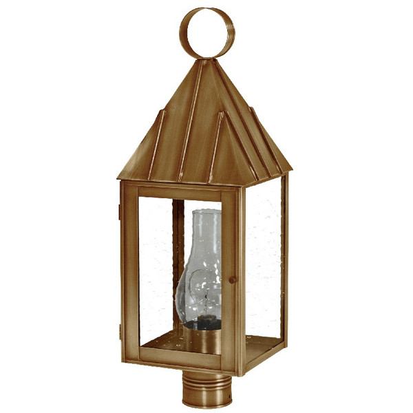 Northeast Lantern - 11953-AB-CIM-CSG - One Light Post Mount - Winnicutt - Antique Brass