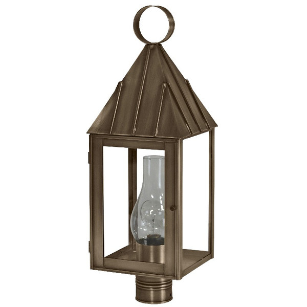 Northeast Lantern - 11953-DAB-CIM-CLR - One Light Post Mount - Winnicutt - Dark Antique Brass