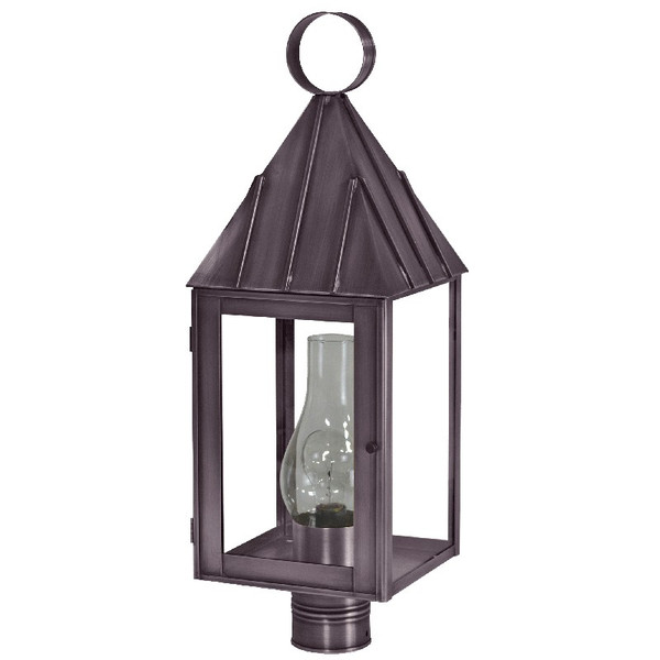 Northeast Lantern - 11953-DB-CIM-CLR - One Light Post Mount - Winnicutt - Dark Brass