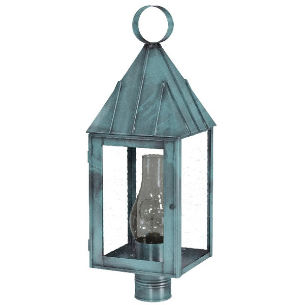 Northeast Lantern - 11953-VG-CIM-CSG - One Light Post Mount - Winnicutt - Verdi Gris