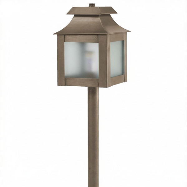 Northeast Lantern - 5609-DAB-G4-FST - One Light Path - Hawthorne - Dark Antique Brass