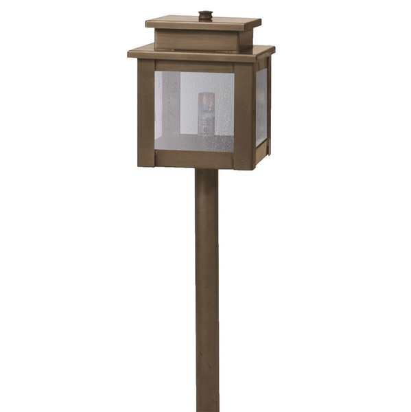 Northeast Lantern - 8909-DAB-G4-SMG - One Light Path - Hawthorne - Dark Antique Brass