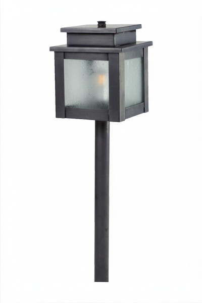 Northeast Lantern - 8909-DB-G4-FST - One Light Path - Hawthorne - Dark Brass