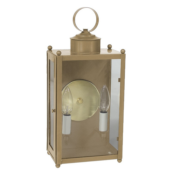 Northeast Lantern - NL-8031-AB-LT2-CLR-BR45 - Two Light Wall Sconce - Marlene - Antique Brass