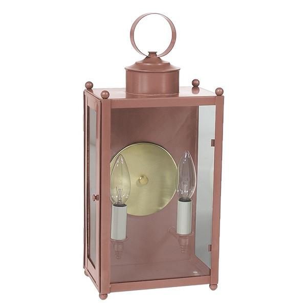 Northeast Lantern - NL-8031-AC-LT2-CLR-BR45 - Two Light Wall Sconce - Marlene - Antique Copper