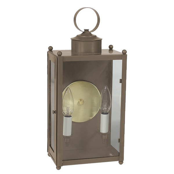 Northeast Lantern - NL-8031-DAB-LT2-CLR-BR45 - Two Light Wall Sconce - Marlene - Dark Antique Brass
