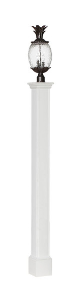 Northeast Lantern - P2-LPB - Post Mount - Post - White