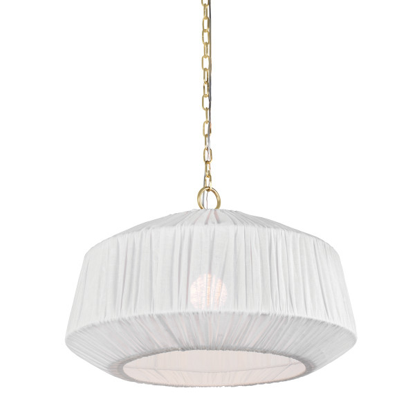 Mitzi - H1011701L-AGB - One Light Pendant - Amanza - Aged Brass