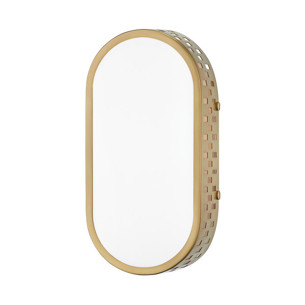 Mitzi - H329101-AGB - One Light Wall Sconce - Phoebe - Aged Brass