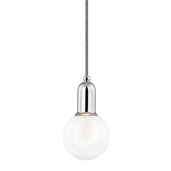 Mitzi - H419701-PN - One Light Pendant - Bryce - Polished Nickel